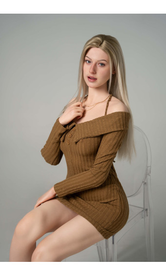 Zelex Full Silicone Doll Evelina 175 cm - Articulated Jaw Version